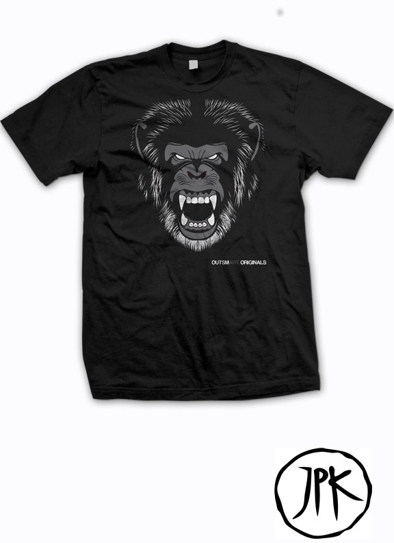  Gorilla Mascot T-shirt from outsmART originals