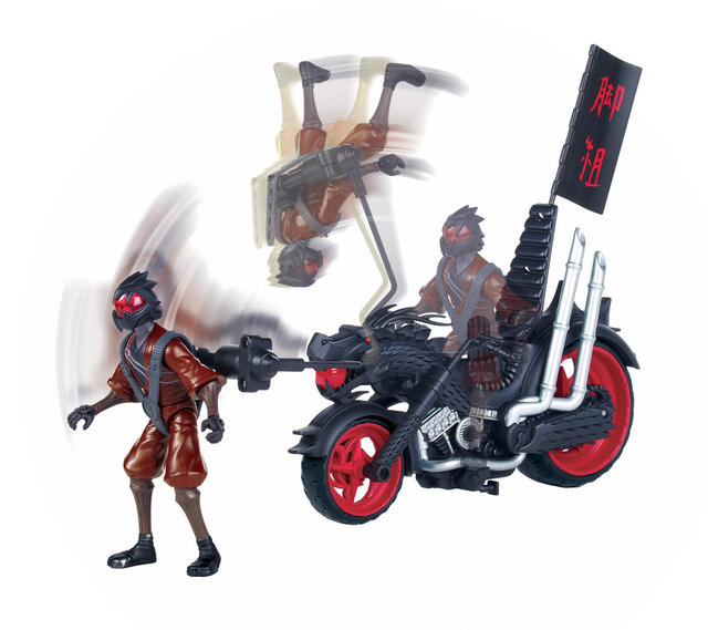 Vehicle with Figure 94003 Dragon Chopper
